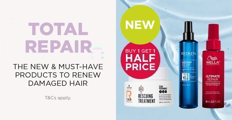 Shop the new and must-have products to repair damaged hair.